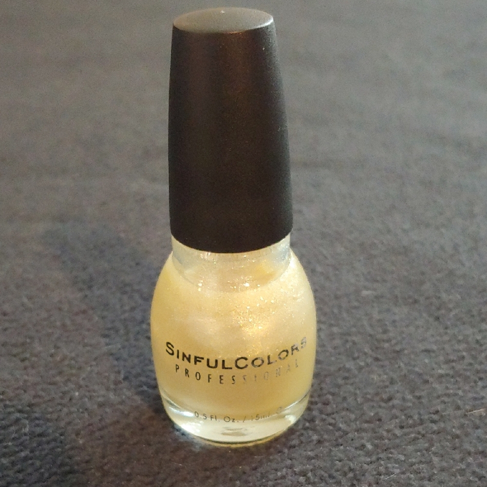 Sinful Colors Professional White Diamond Nail Polish